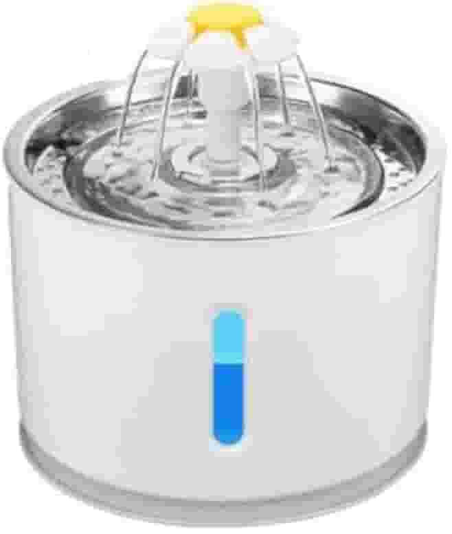 Bebedouro Tipo Fonte Com Filtro Healthy Pet Animus INOX