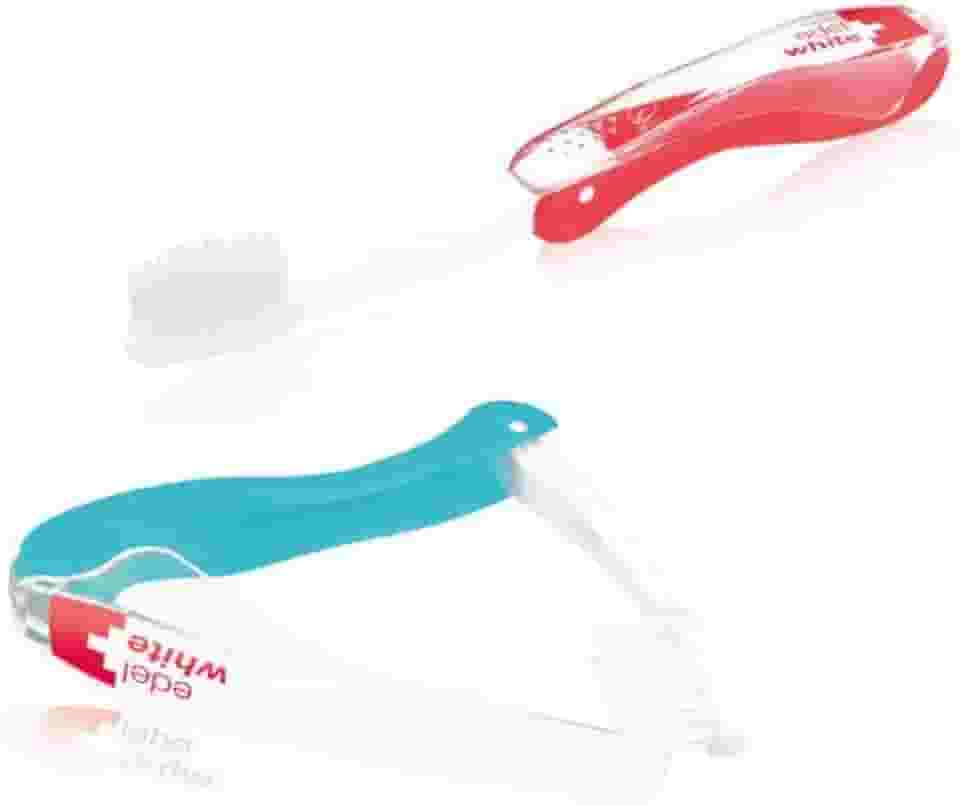 Escova dental Portátil p/viagem | Edel White | 1 unidade (ROSA)