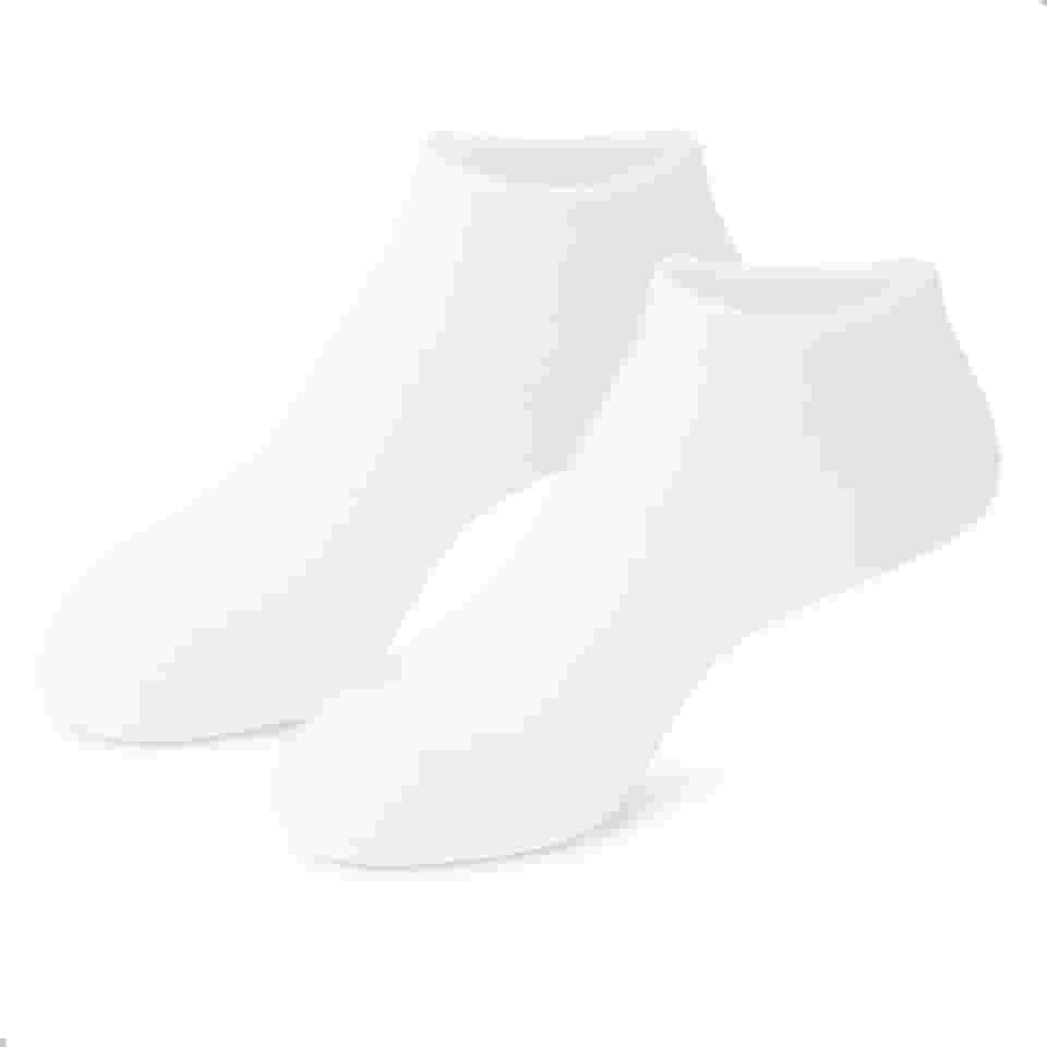 Meia Hidratante Para Pés Rachado Ressecado Tratamento Para Rachaduras Ressecamentos Pés Desidratado Reutiizável 20 a 30 Minutos Diariamente Federal's Store (Branca)