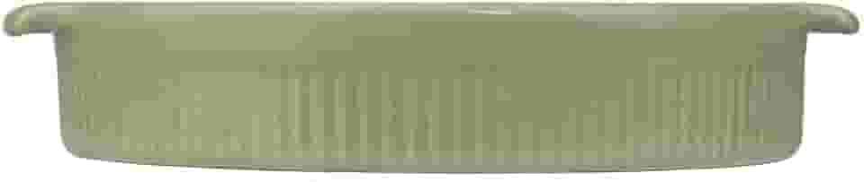 Germer, Travessa redonda em porcelana, modelo assar ou servir, Funda, refratária, Ø 21 cm, 1000 ml, Verde Chá