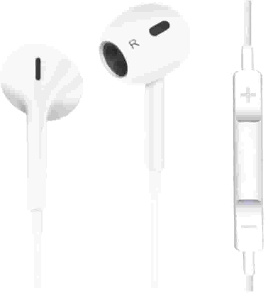 Fone de Ouvido com Fio Premium, Modelo 3ª Geração – Compatível com Lightning, iOS, iPhone 5, 6, 7, 8, X, 11, 12, 13 e 14.