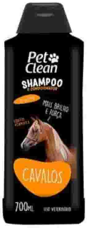 Shampoo Pet Clean Cavalo 2 em 1 – 700ml | Limpeza e Condicionamento da Pelagem Equina
