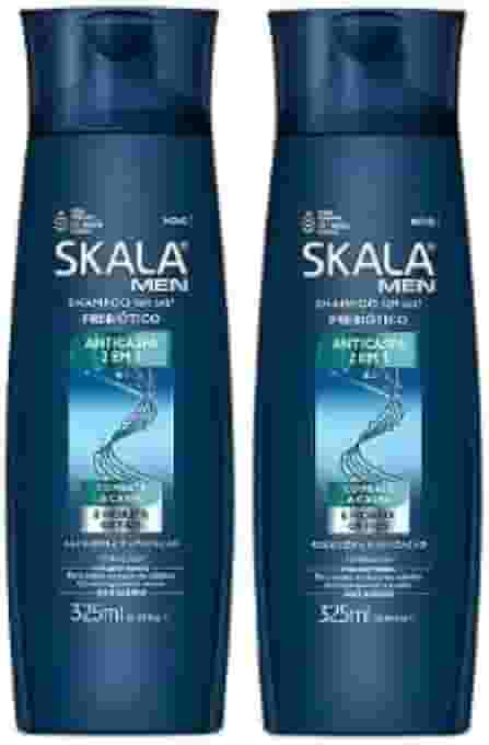 Kit Shampoo Skala Men 325Ml Anticaspa 2 Em1 (02 unidades)