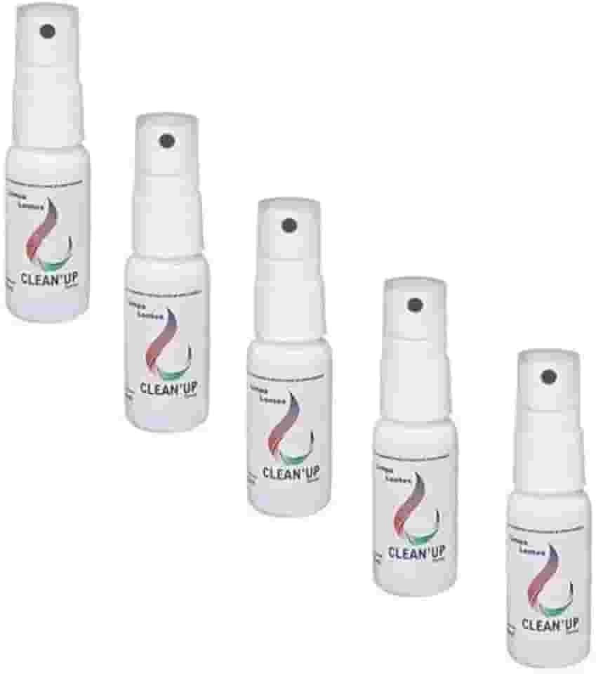 Kit 5 Limpa Lentes Clean Up 25ml Para Óculos Celular Computador Tablet