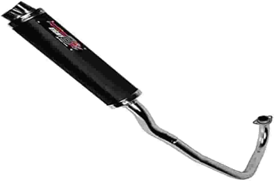 Escapamento Eight Compat. C/Titan 150 Ks/Es 05 Ate 08 Preto