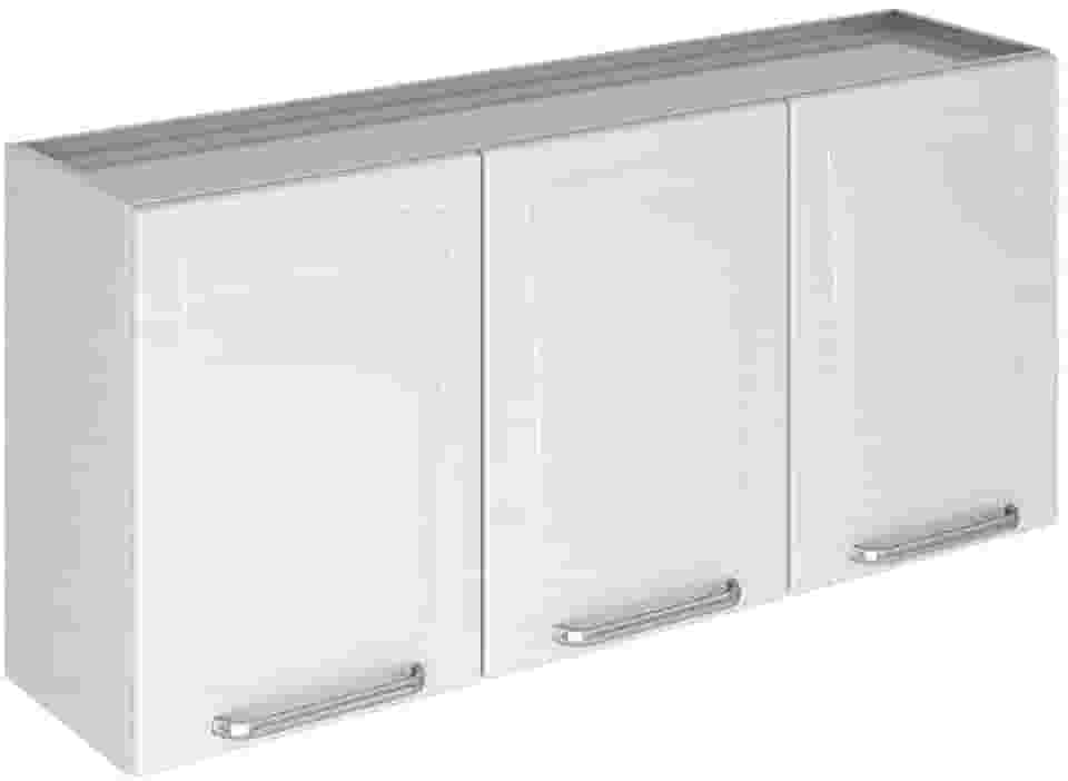 Armário Aéreo Cozinhas Itatiaia Tarsila - 3 Portas - Branco