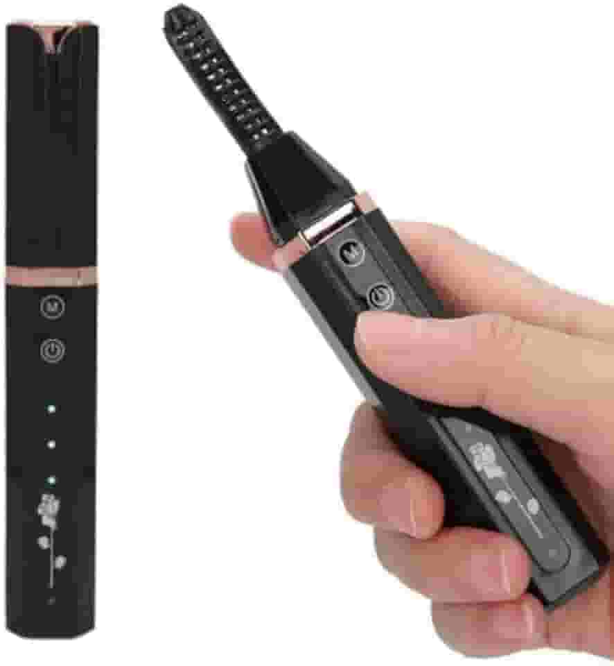 CURVADOR DE CÍLIOS CURVEX PROFISSIONAL RECARREGÁVEL SELEÇÃO DE TEMPERATURA CARREGAMENTO VIA USB