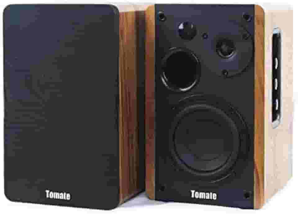 Caixa Acústica De Som Bluetooth 95dB Monitor de Audio 100W Para Estúdio Musical Televisão Computador Bivolt MTS-2026