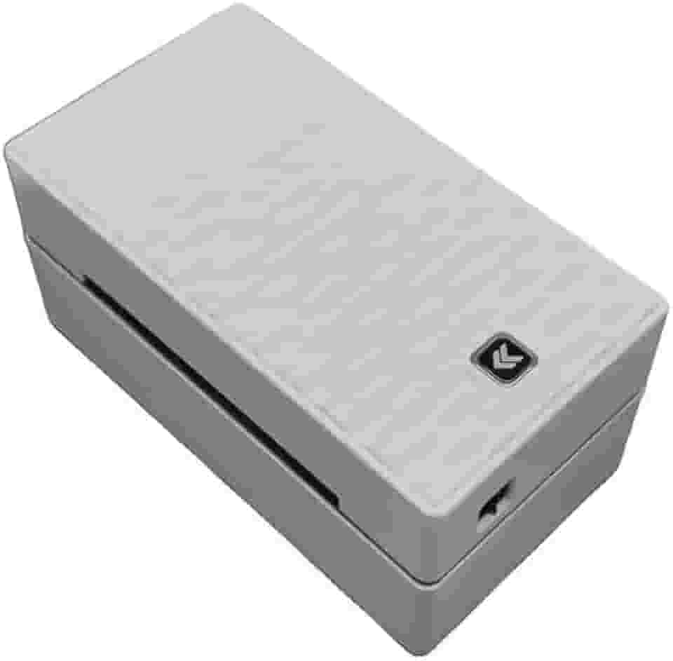 Impressora Térmica USB e Bluetooth, Compatível com Windows e MAC, Ideal para E-commerce (Branca)