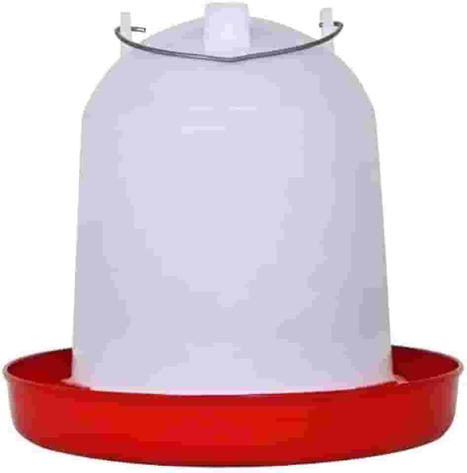 Bebedouro Para Galinhas E Aves Em Geral - Cap. 10 L Cor Branco