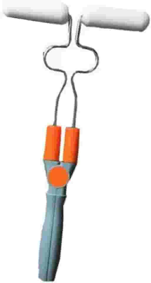 Rolo de Pintura Duplo Pintar Parede Inteligente Sem Sujeira Casa Criativa