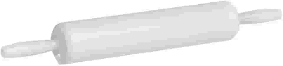 Rolo Abrir Massa Maciço Pesado 40cm, Ideal Para Pão E Pizza Na Cozinha