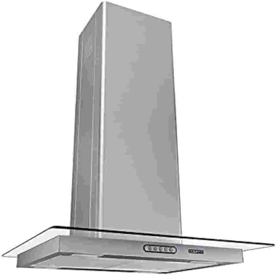 Coifa Ilha Vidro Reto Inox 60cm - Fogatti 220V