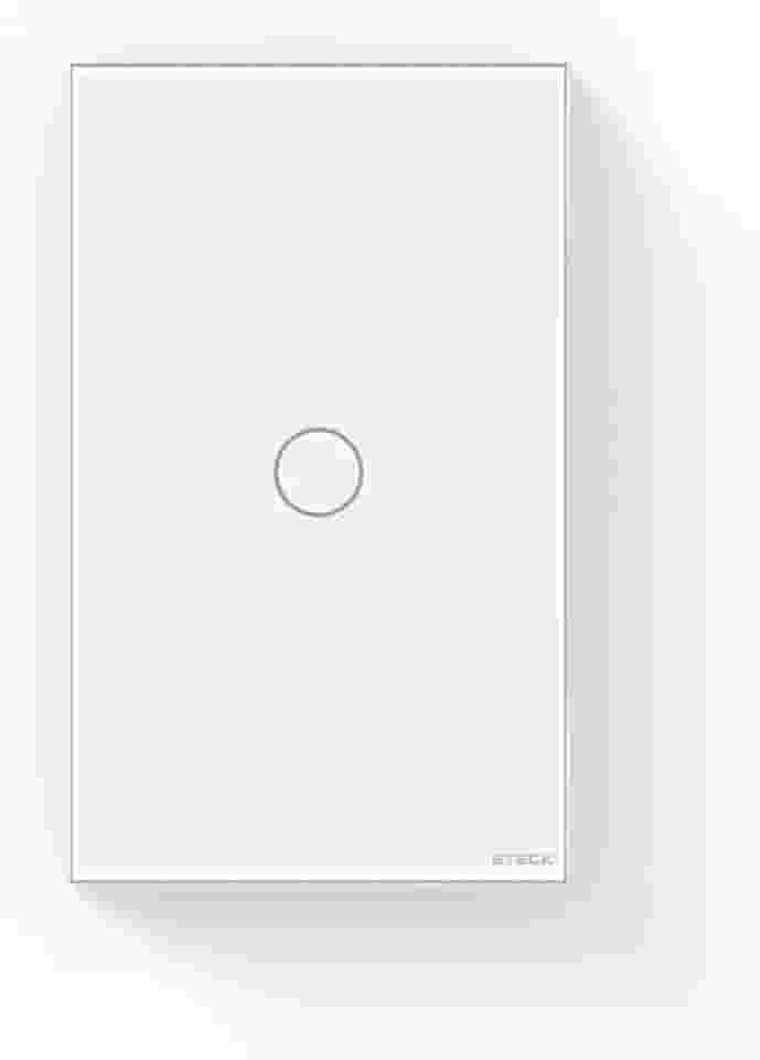 Interruptor Steck Ambiente Conectado 4X2" 1 Módulo Touch Branco Wi-Fi