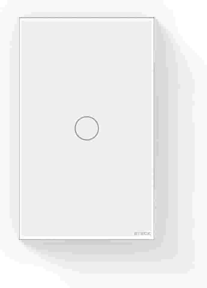 Interruptor Steck Ambiente Conectado 4X2" 1 Módulo Touch Branco Wi-Fi
