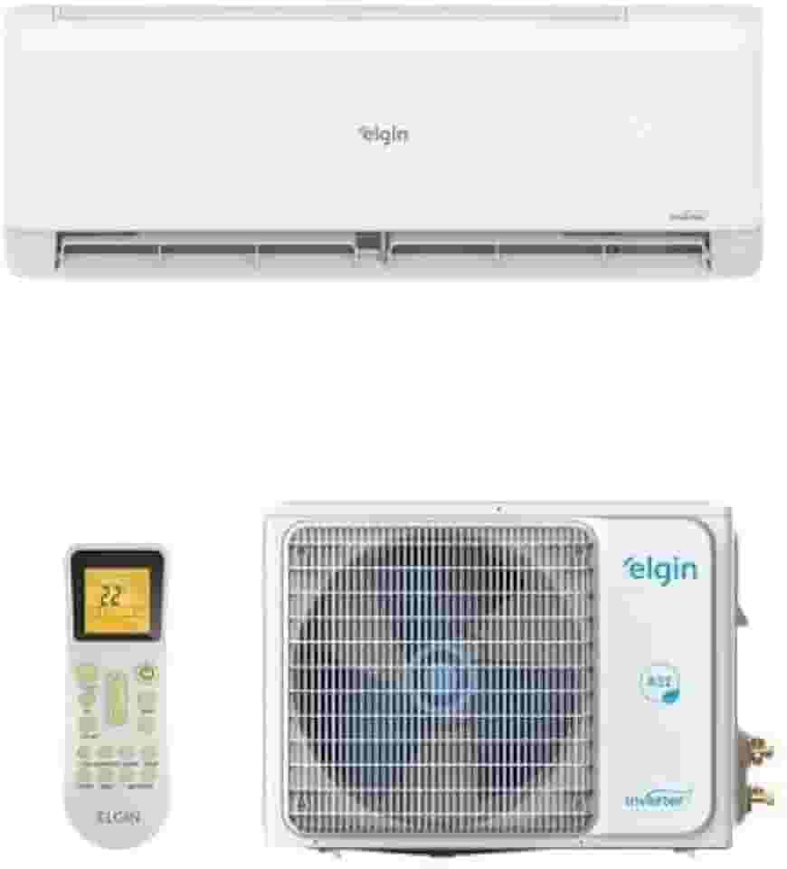 Ar Condicionado Split Hi Wall Eco II Wi-Fi Inverter Elgin 12.000 Btus Quente e Frio 220v R-32