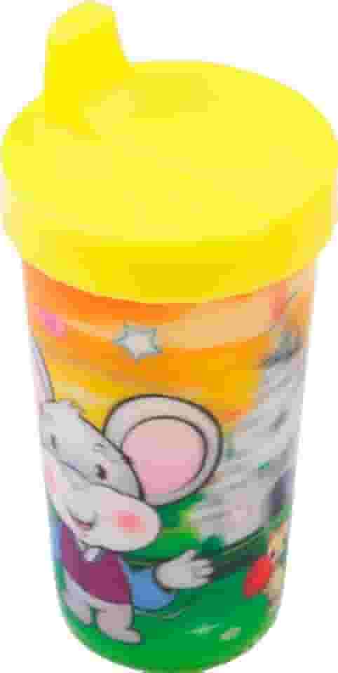 Copinho com Bico 3D 300 ml, Multicor, Asa do Brasil
