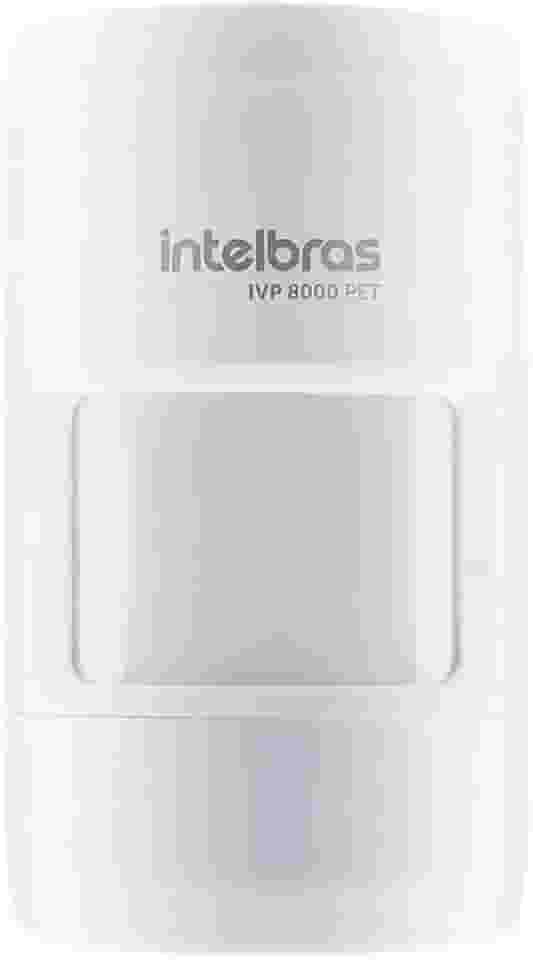 IVP 8000 PET Sensor de movimento infravermelho passivo sem fio Intelbras