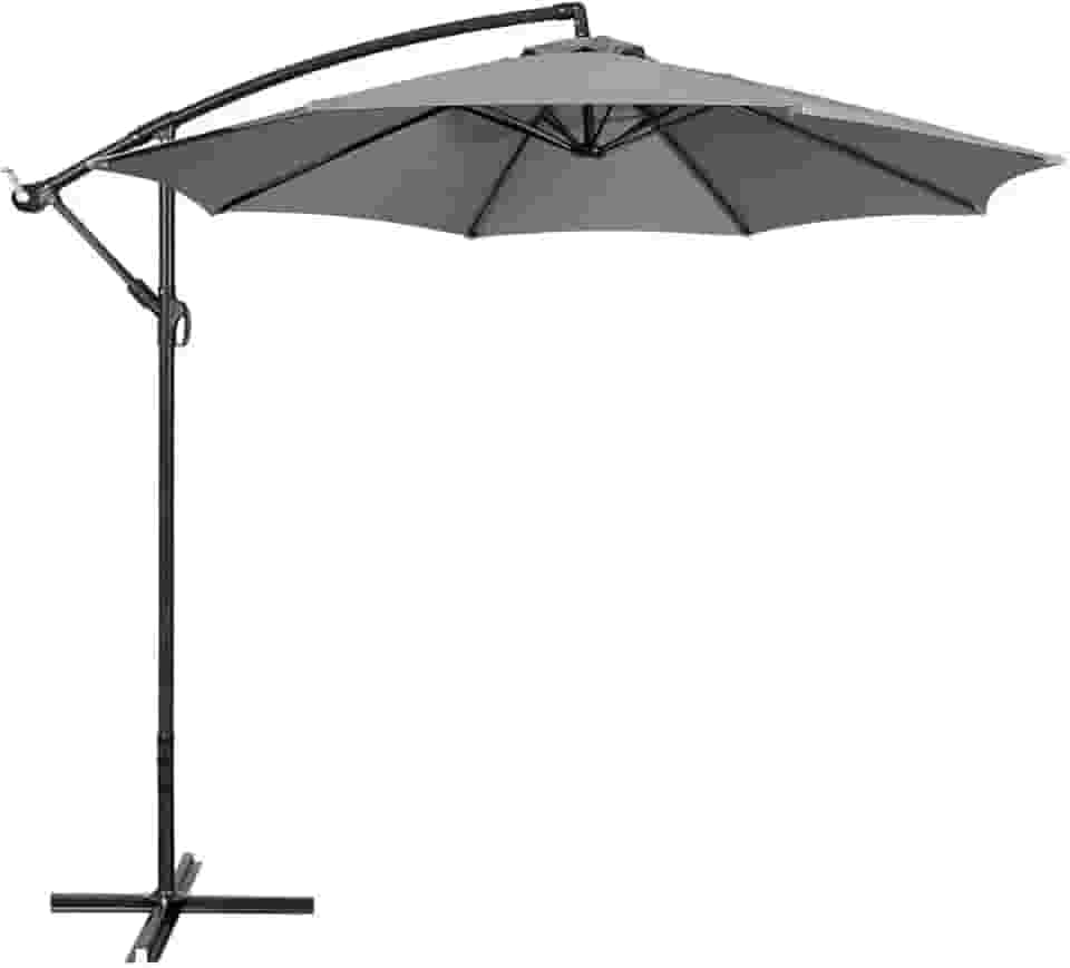 Ombrelone Articulado Guarda Sol De Praia Jardim Lateral 3 Metros