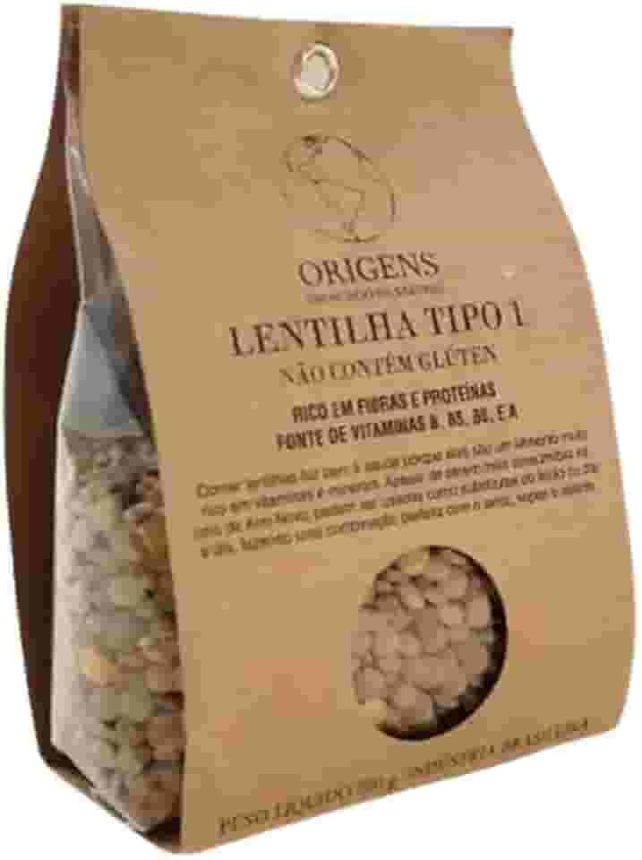 Lentilha Verde Sem Glúten Origens 200g