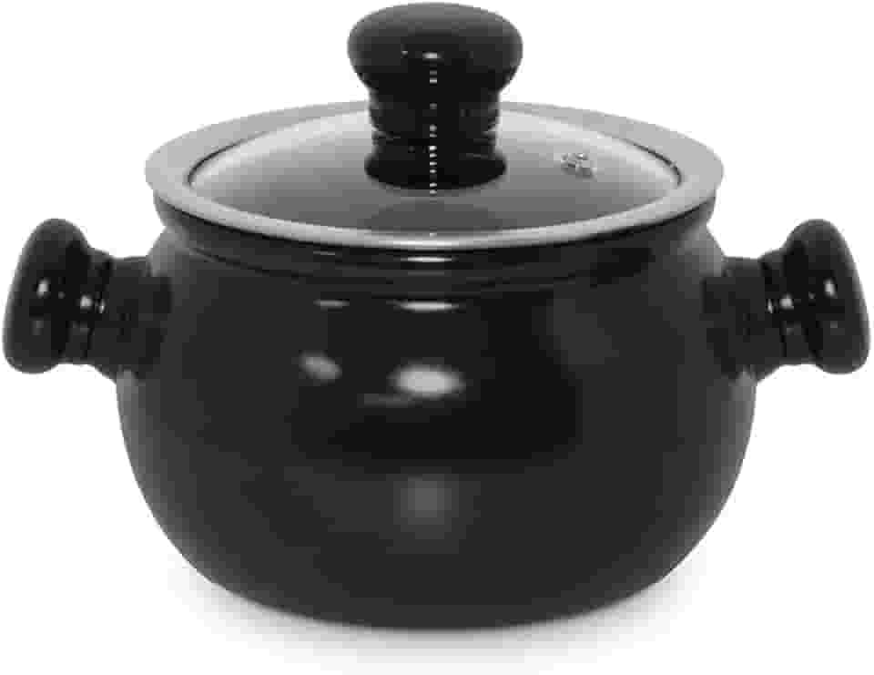 Panela em Cerâmica Premiere 14cm 1,6L Ceraflame Cookware - Preto