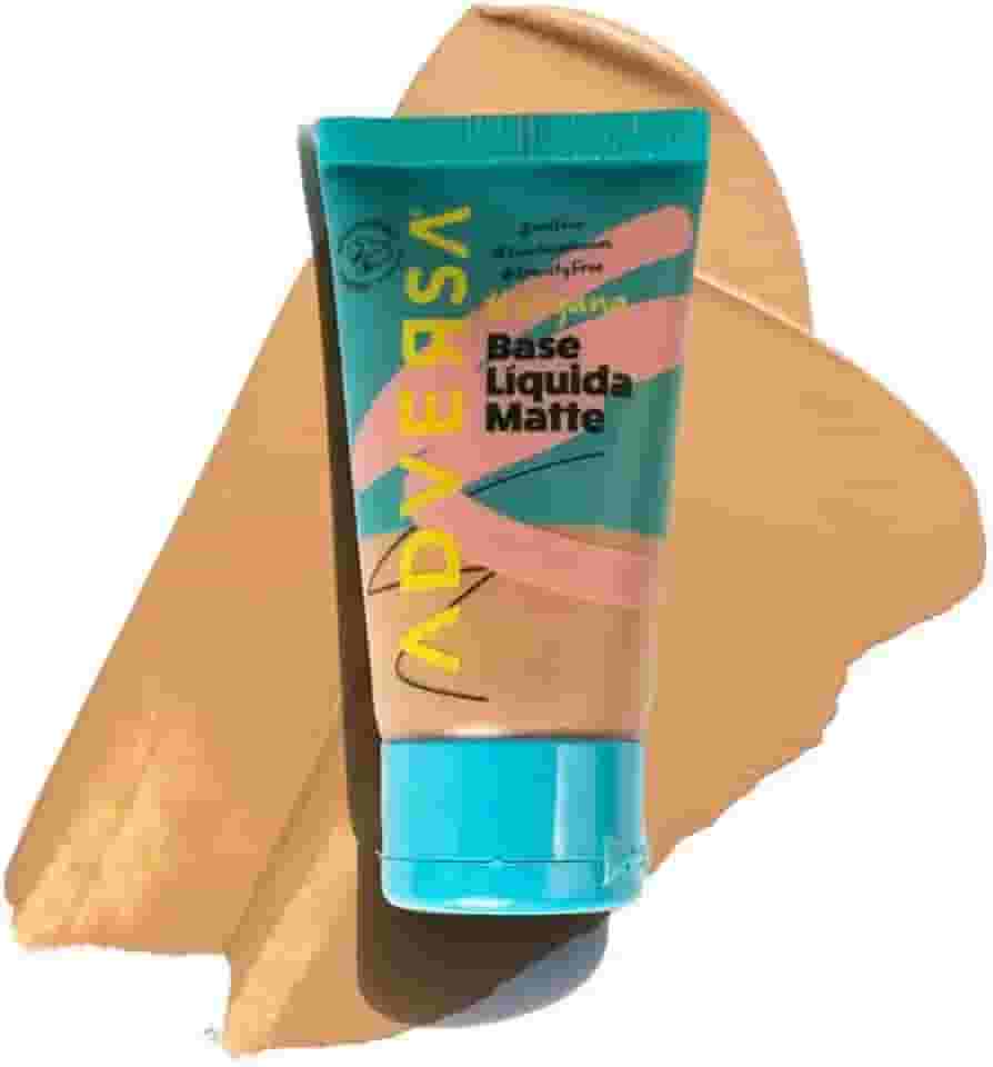Base Líquida Matte Vegana ADVERSA - Cor 340