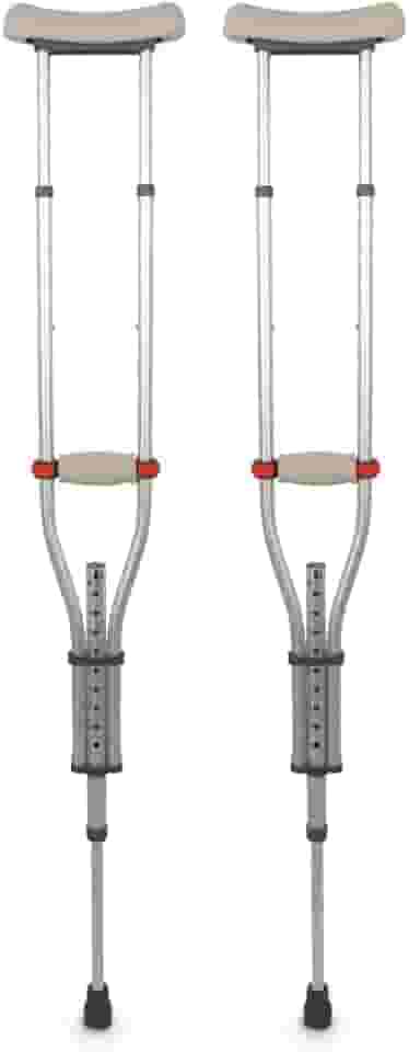 Muleta Axilar Universal Para 3 Medidas P M G 3em1 Até 130kg Dellamed