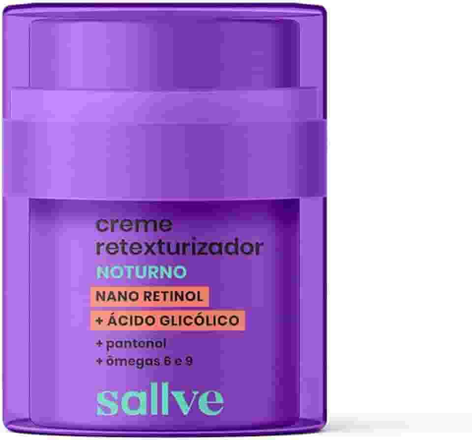 Sallve Creme Retexturizador Noturno 30g