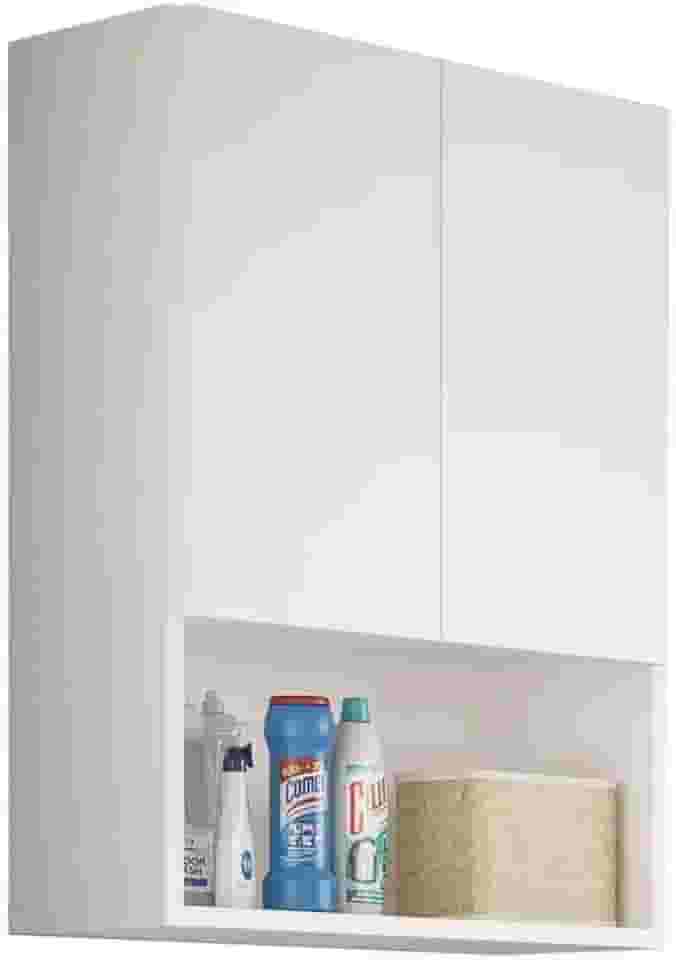 Armário Lavanderia com 2 Portas Multimóveis Ibiza Fg5004 Branco