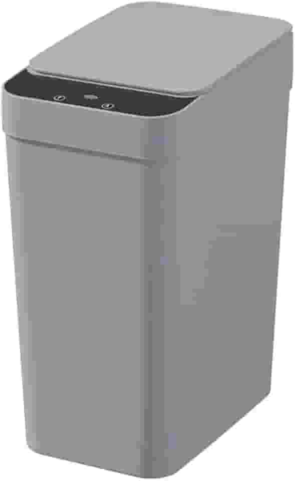 Lixeiras Automáticas com Sensor – Opções de 12L com 3 Modos Inteligentes de Abertura e Fechamento para Cozinha, Banheiro e Escritório (Cinza 12L - 3 Modos)