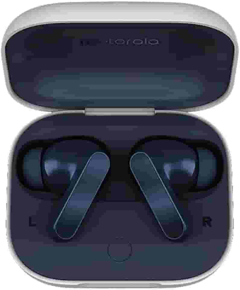 Fone de ouvido Sem Fio Bluetooth Motorola Moto Buds Cancelamento de Ruído Ativo - Dark Blue