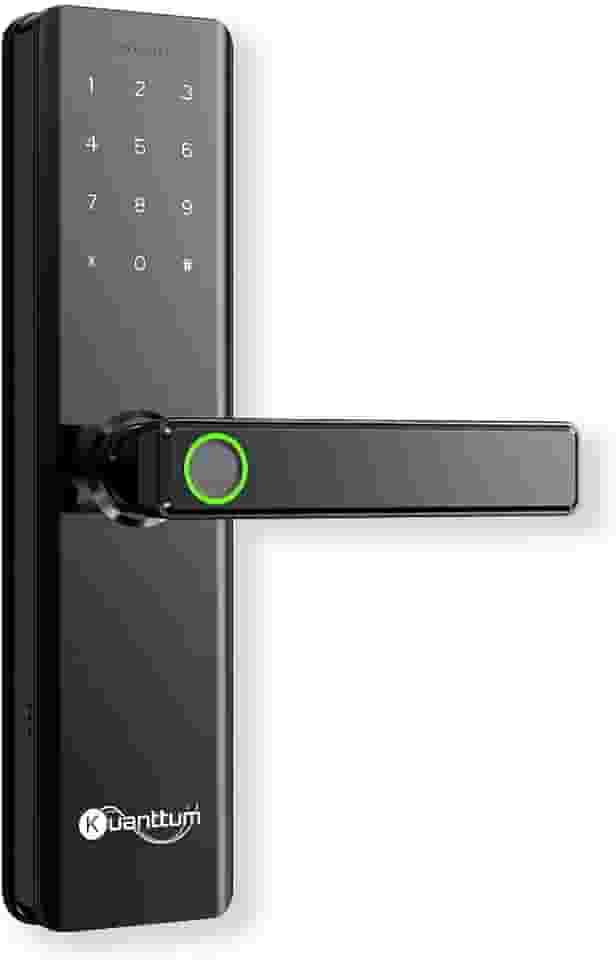 Fechadura Eletronica Digital Biométrica Smart Inteligente Kuanttum Kappa