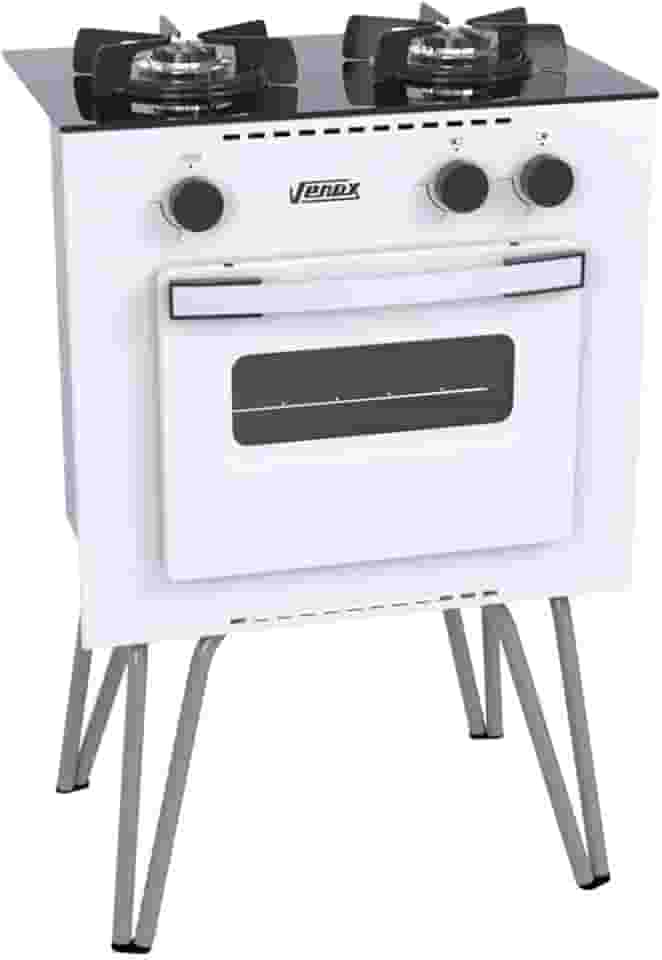 FOGAO A GAS MINI COOK 2 Q BRANCO GAS GLP