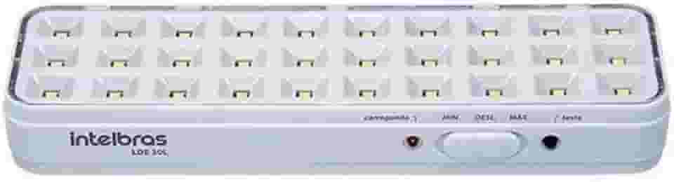Luminária de Emergência Intelbras Autônoma LDE 30L Branco