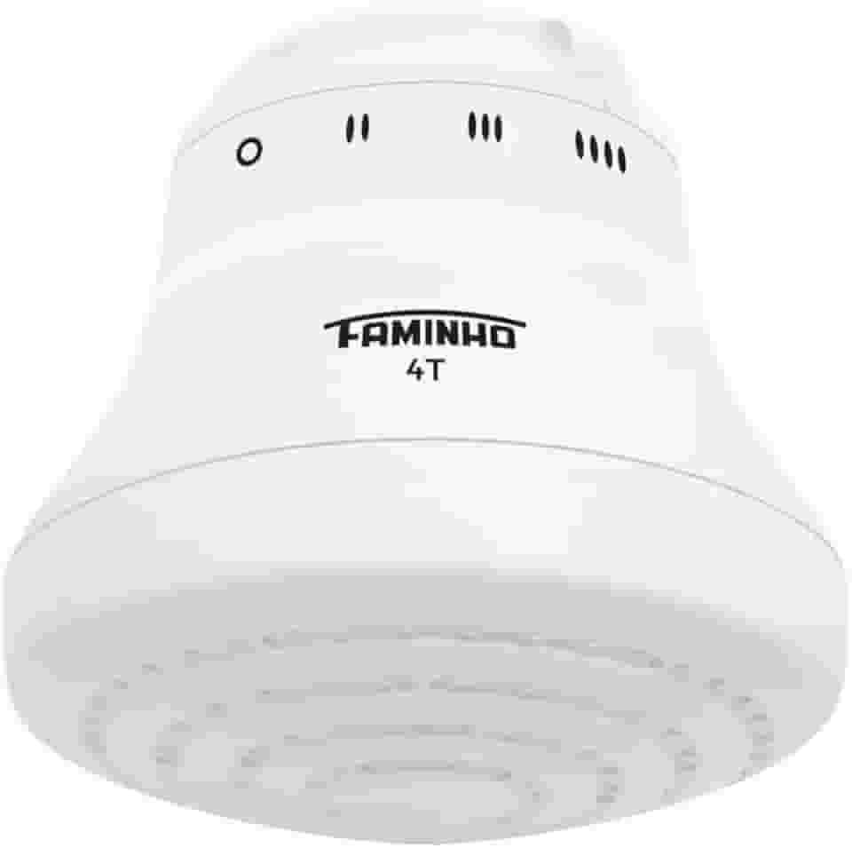 CHUVEIRO ELÉTRICO - DUCHA FAMINHO 4T BRANCA 220V 6800W - FAME