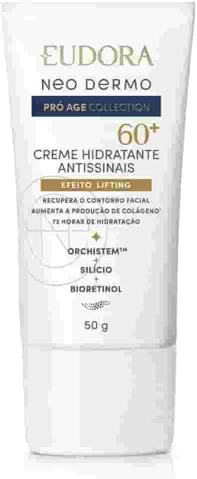 Eudora Neo Dermo Gel Hidratante Facial Antissinais 60+ 50g