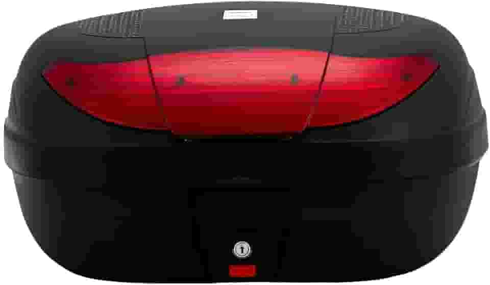 Baú Para Moto 45 Litros | Capacidade Grande | Com Suporte E Kit FixaçãO Universal