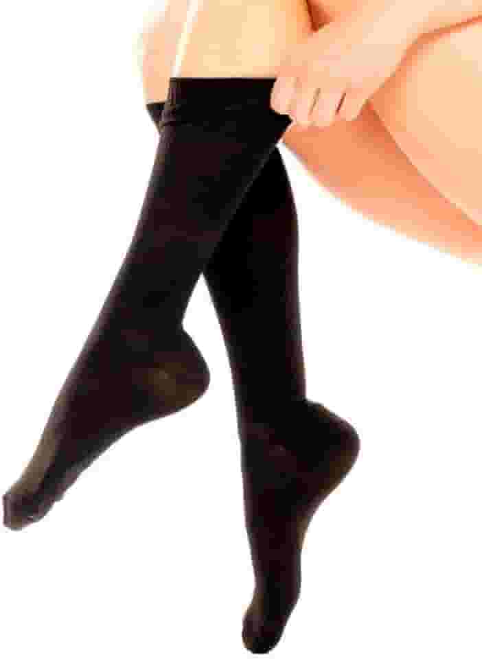 MEIA DE COMPRESSAO 3/4 PARA VIAGEM TRAVEL SOCK