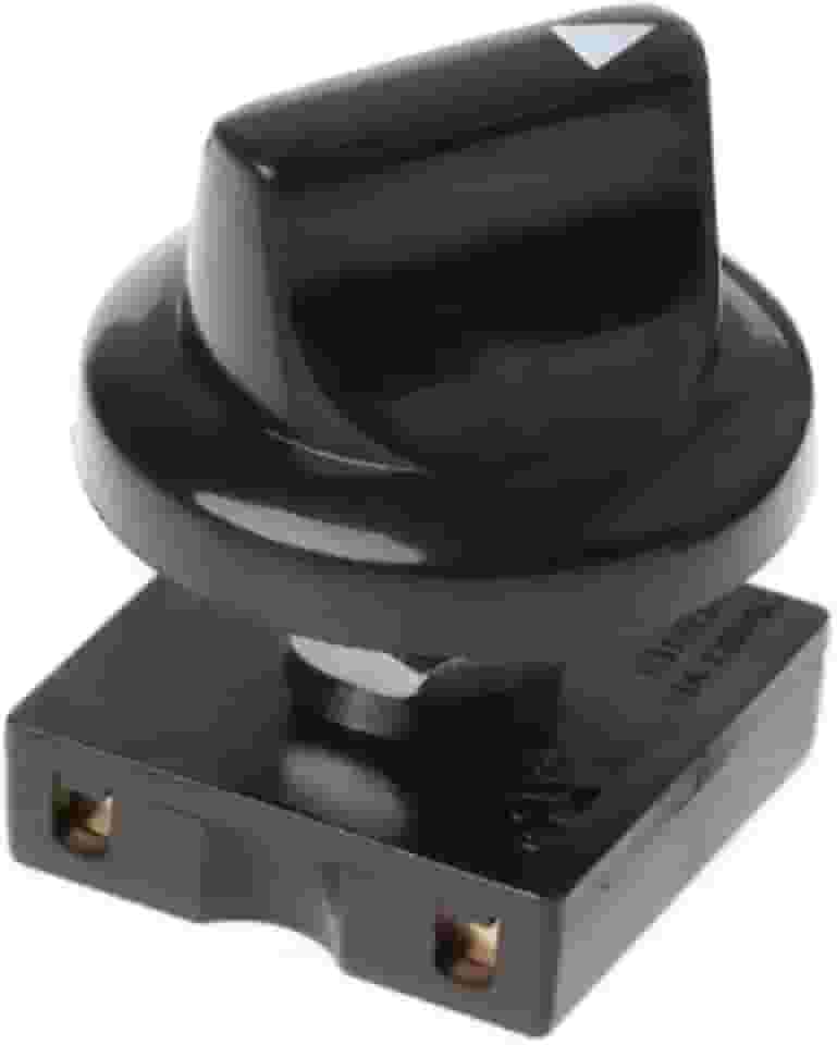 Chave Interruptor para Ventilador e Circuladores, 3 Velocidades, Controle de Ajuste, Preto