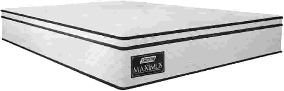 Colchão Casal Gazin Maximus Molas Ensacadas 138x188x24cm - Suporta até 120Kg por Pessoa