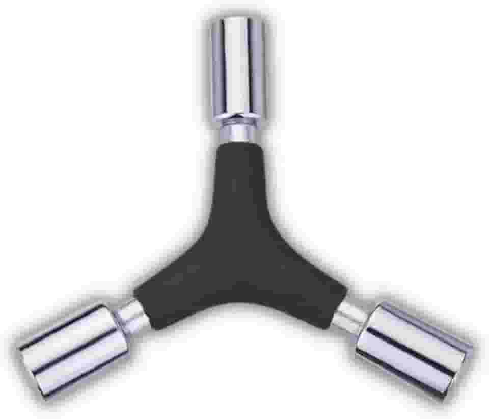 Chave Allen Tipo Y 3 em 1 – Triângulo Hexagonal 8mm 9mm 10mm Antiderrapante para Bicicleta, Skate e Patinete