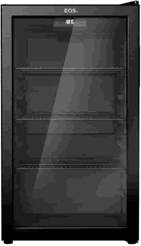 Refrigerador Expositor Vertical Eos Eco Gelo 124l Eev120p Preto 110v