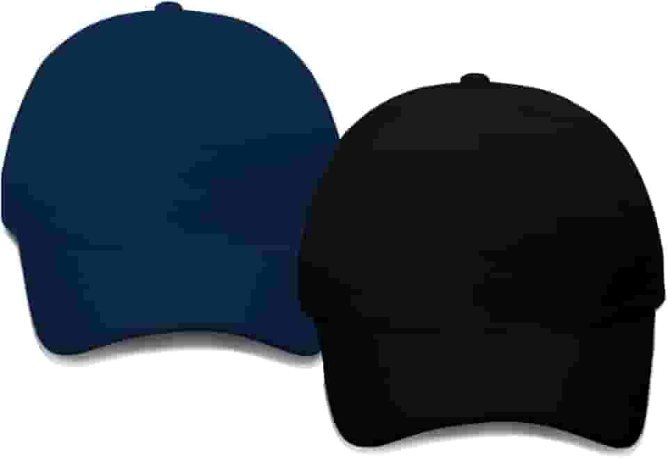 Kit 2 Bonés Liso Básico Resina Aba Curva Snapback Regulável