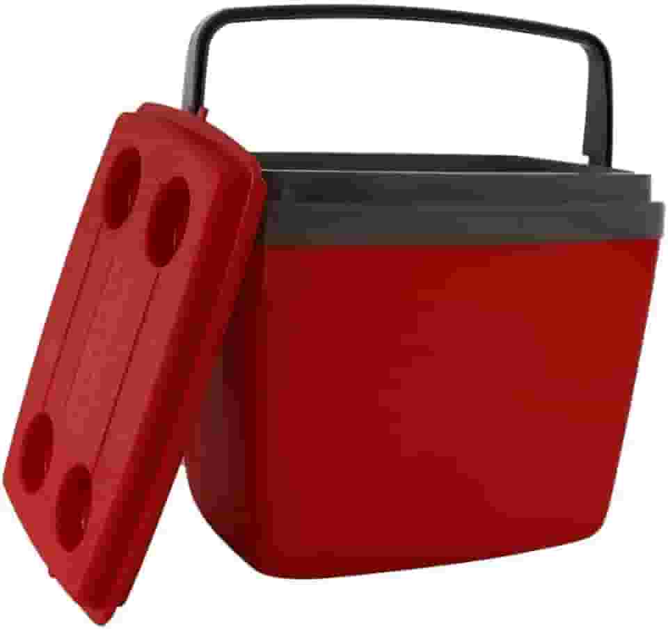 GardenLife | Caixa Térmica Para Gelo do Plastico e Isotérmica Com Porta-Copos | 34L |