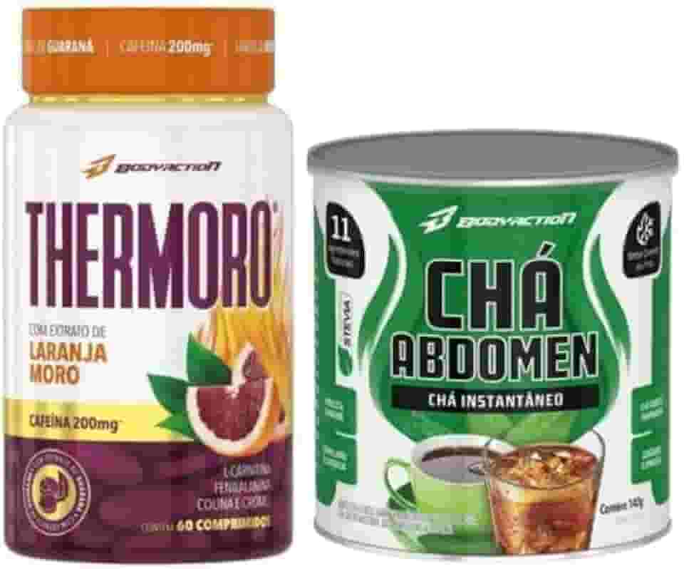 Combo Termogênico Thermoro + Chá Abdomen 140g – Queima de Gordura e Definição Corporal