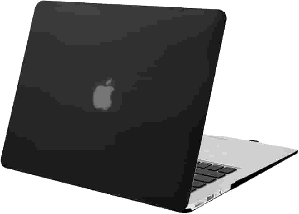 Capa Case Para Macbook Air 13 Polegadas A1466 A1369 Fabricado entre 2010 a 2017 (Preto Fosco)