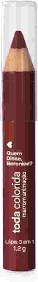 Quem Disse, Berenice? Lápis 3 Em 1 Marrom Animação 1,2g