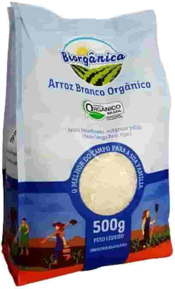 Arroz Agulhinha Branco Orgânico Biorgânica 500g