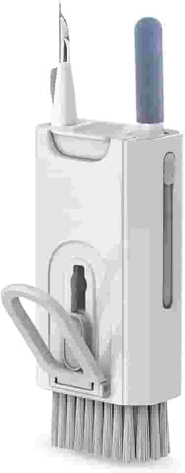 Kit Escova de Limpeza 8 em 1 – Para Teclado, Fone de Ouvido, Tela, Notebook, Celular, Spray e Removedor, Premium