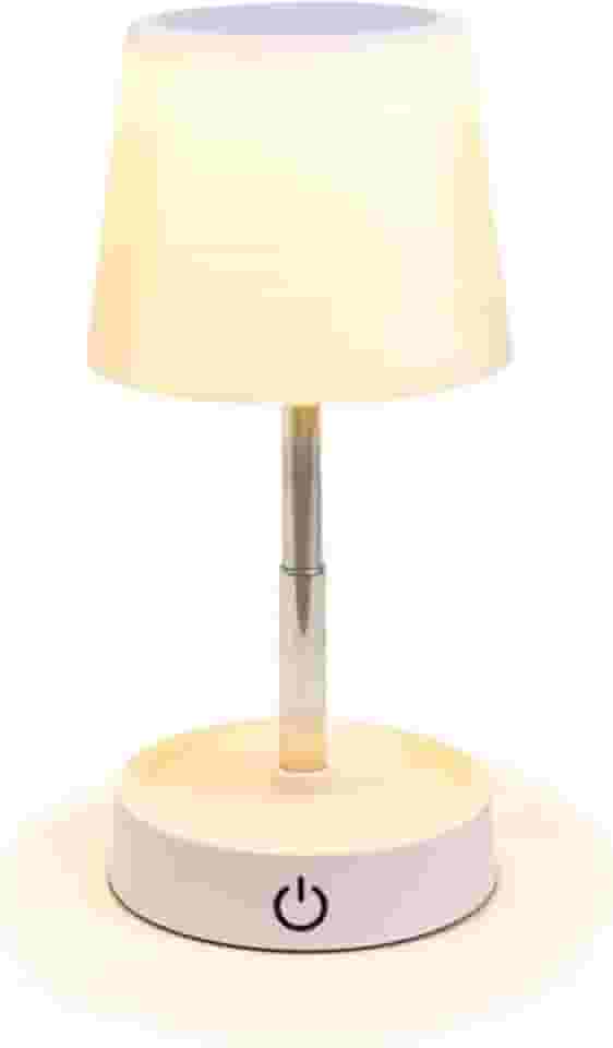 Abajur de Mesa LED Moderno, Luminária Retrátil Para Quarto, Luz Amarela Quente Para Sono e Ambientes, Touch Brilho Ajustavél